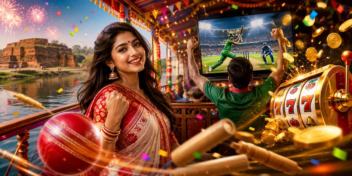 বগুড়ায় পহেলা বৈশাখে ক্রিকেট বেটিং উপভোগের দৃশ্য