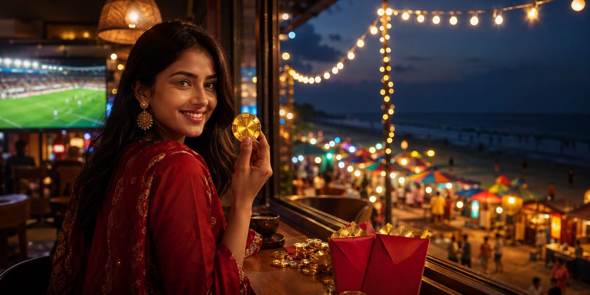 কক্সবাজার সমুদ্র সৈকতে রেড এনভেলপ বোনাস গেম উপভোগের দৃশ্য