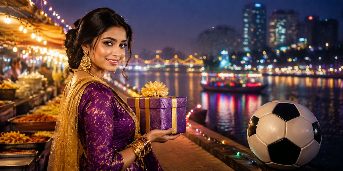 ঢাকার রাতের বাজারে ফুটবল বেটিং গেমের দৃশ্য
