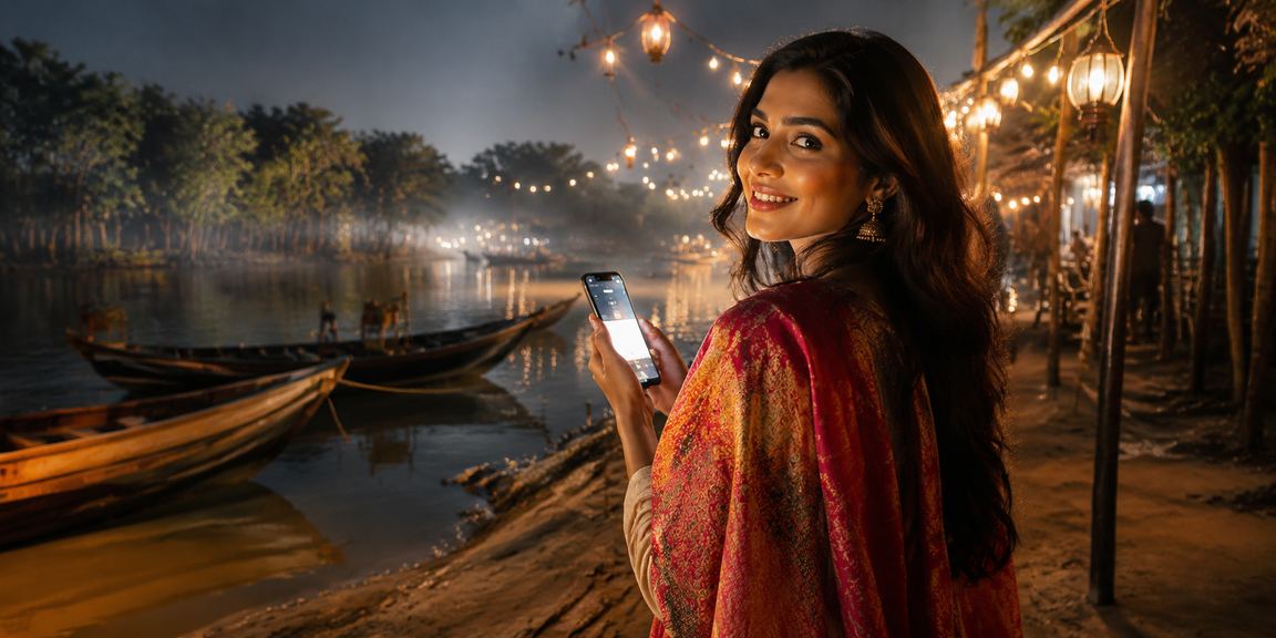 সুন্দরবনে সমুদ্র সৈকতে ডিপোজিট সুবিধার দৃশ্য