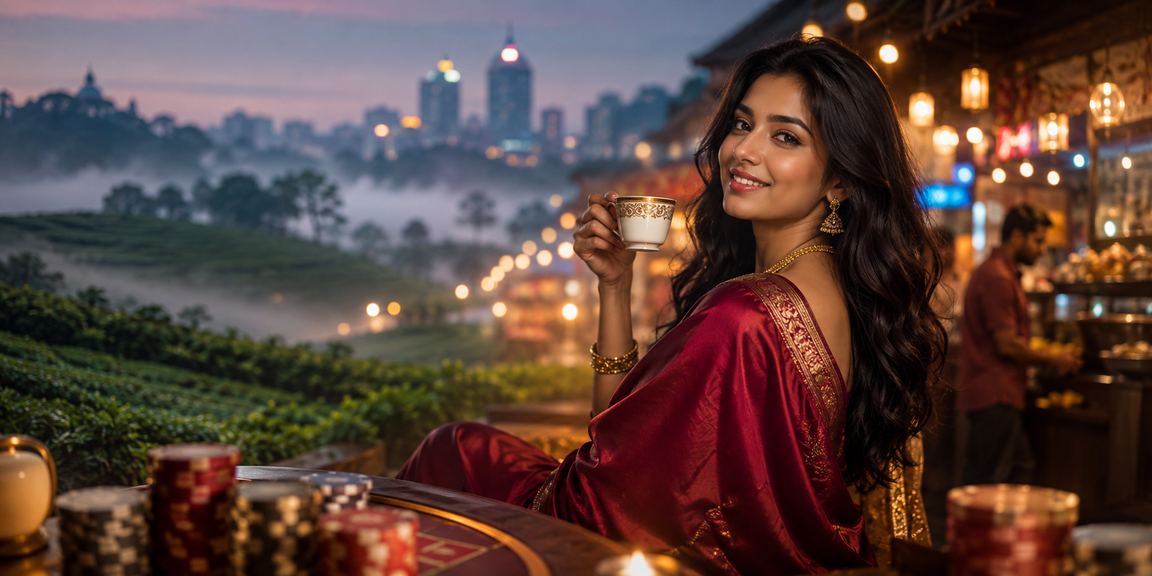 সিলেটের চা বাগানে ভিআইপি বোনাস উপভোগের দৃশ্য